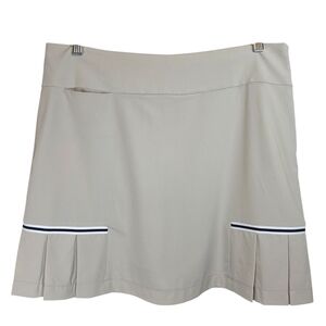 Golftini Cafe Skort Pleated Golf Skirt Sz 10 Activewear Tennis Pickleball Preppy